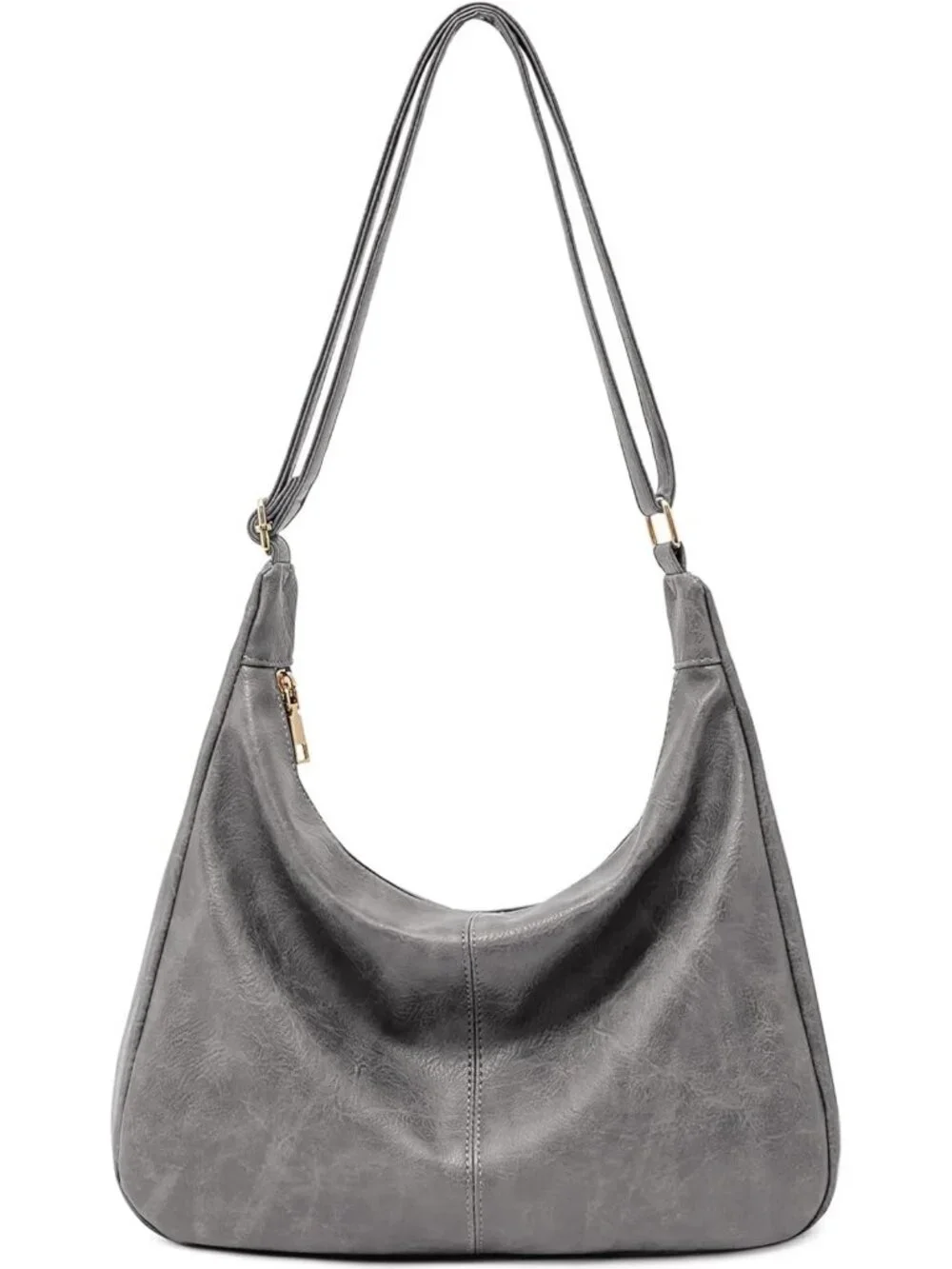 Stylish Foldable Hobo Bag for Women | Versatile Shoulder & Crossbody Purse
